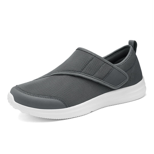 Damen Atmungsaktive Slip-On Freizeitschuhe mit elastischem Riemen R&B