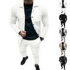 Herren Freizeitanzug mit strukturiertem Design und stilvollen Details R&B