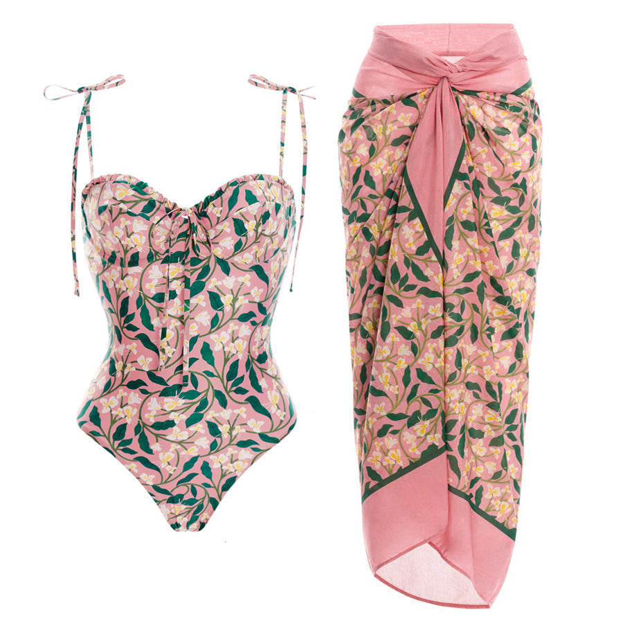 Damen Bikiniset mit verspielten Rüschendetails R&B