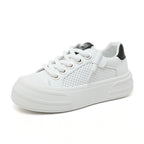 Damen Freizeitsneaker mit perforiertem Obermaterial und modischem Design R&B