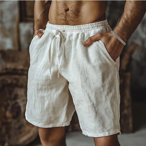 R&B | Herren-Schnürshorts aus Baumwolle