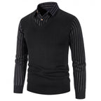 Herren eleganter V-Ausschnitt Pullover R&B