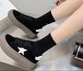 Damen Plattform-Sneaker mit modischem Sternen-Design R&B