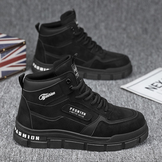 Damen Modische High-Top Sneakers mit dämpfendem Sohlenprofil und strapazierfähigem Obermaterial R&B