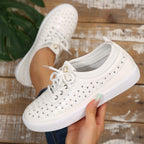 Damen modische Sneakers mit glitzernden Pailletten und präziser Schnürung R&B