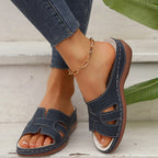 Damen Komfortable Slipper mit elegantem Design R&B