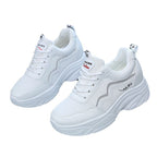 Damen Sportliche Plattform Sneakers mit atmungsaktiven Eigenschaften und rutschfester Sohle R&B