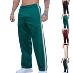 Herren Sportliche Trainingshose mit seitlichen Kontrastelementen R&B