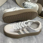 Damen Sportliche Sneakers mit dämpfender Plateau-Sohle