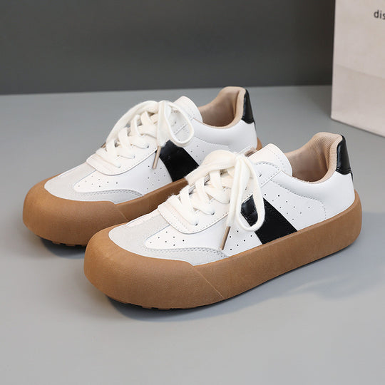 Damen Plattform Sneaker mit atmungsaktiver Oberfläche und rutschfester Sohle R&B