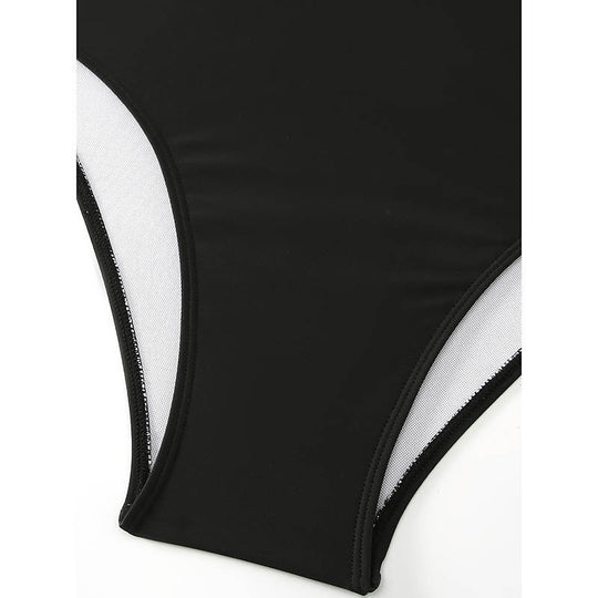 Damen Tankini mit schmeichelnder Raffung und modernen Muster R&B