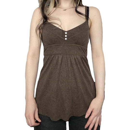 Damen lässiges Trägerkleid mit schmeichelndem Schnitt R&B