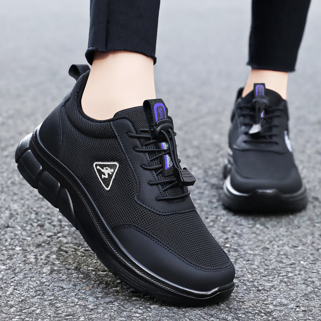 Damen Sportliche hochdämpfende Sneakers mit atmungsaktivem Obermaterial R&B