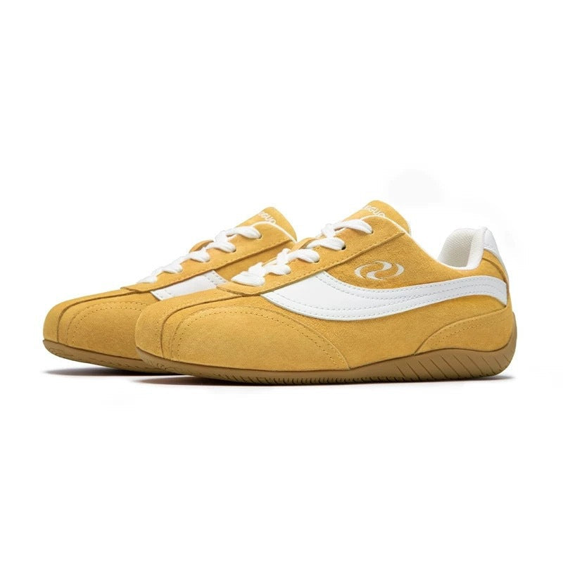 Damen Komfortable Sneakers mit atmungsaktiver Wildleder-Oberfläche und rutschfester Sohle