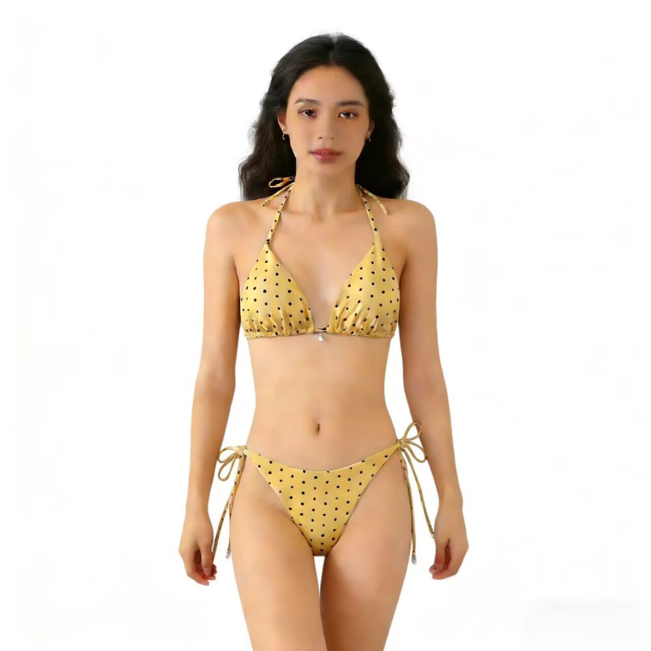 Damen Bikini mit verstellbarem Träger R&B