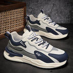 Damen Sportliche Sneakers mit gepolsterter Sohle und atmungsaktiver Oberflächenstruktur R&B