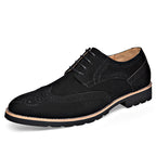 Herren Elegante und modische Brogueschuhe mit weichem Obermaterial R&B