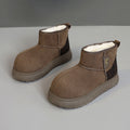 Damen warme und kuschelige Winterstiefeletten R&B