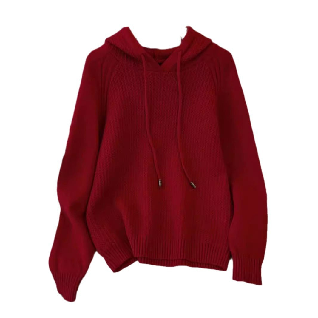 Damen Hoody mit innovativer Struktur und lässigem Schnitt R&B