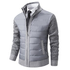 Herren sportive Kapuzenjacke mit strukturiertem Material und eleganten Details R&B