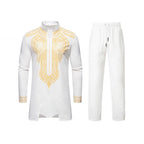 Herren Traditionelles Kaftan-Outfit mit einzigartiger Stickerei R&B