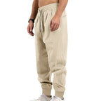 Herren sportliche Sweatpants mit seitlichen Reißverschlusstaschen und elastischem Bund R&B