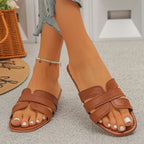 Damen ergonomische Riemchensandalen R&B