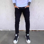 Herren Slim Fit Jeanshose
