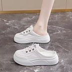 Damen Slip-On Sneakers mit luftigen Mesh-Einsätzen und komfortabler Sohlenkonstruktion R&B