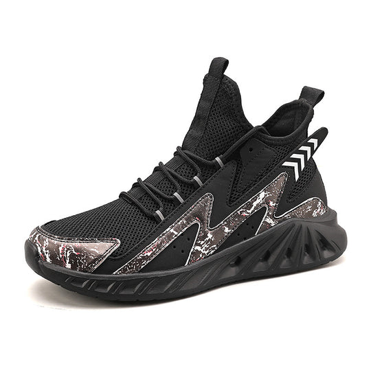 Damen Komfortable und stylische Laufschuhe mit elastischem Strick-Obermaterial R&B