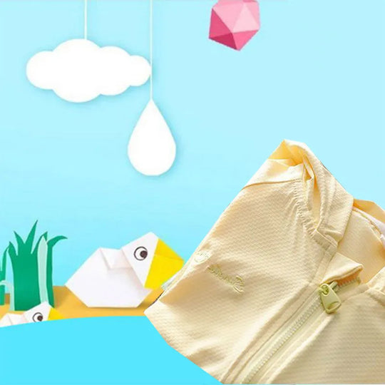 Unisex nan leichte strukturierte Kapuzen-Fullzipjacke für Kinder R&B