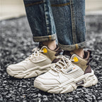 Damen Sportliche Chunky Sneakers mit atmungsaktiver Mesh-Oberfläche und stabiler Profilsohle R&B