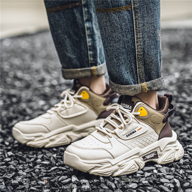 Damen Sportliche Chunky Sneakers mit atmungsaktiver Mesh-Oberfläche und stabiler Profilsohle R&B