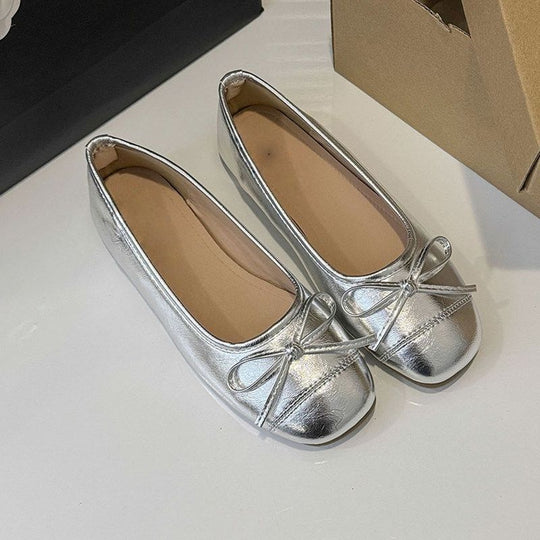 Damen Ballerinas mit dekorativem Schleifendesign R&B
