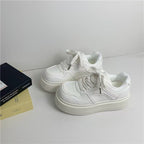 Damen Platform Sneakers mit modischem Design und dämpfender Sohle
