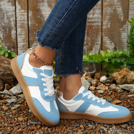 Damen Sneakers mit weichem Obermaterial und rutschfester Laufsohle R&B