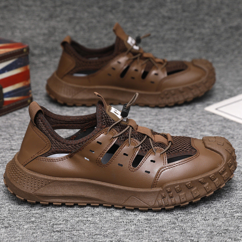 Damen Sportliche Wassersandalen mit rutschfester Gummisohle und atmungsaktivem Obermaterial R&B