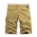 Herren vielseitige Cargo-Shorts mit verstellbarem Gürtel R&B