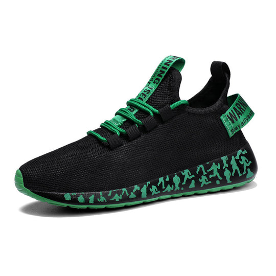 Damen Sportliche Leichtgewicht Sneakers mit rutschfester Laufsohle und atmungsaktivem Design R&B