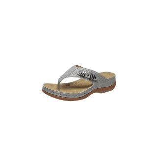 Damen Zehentrenner-Sandalen mit komfortablem Fußbett und modischem Riemendesign R&B