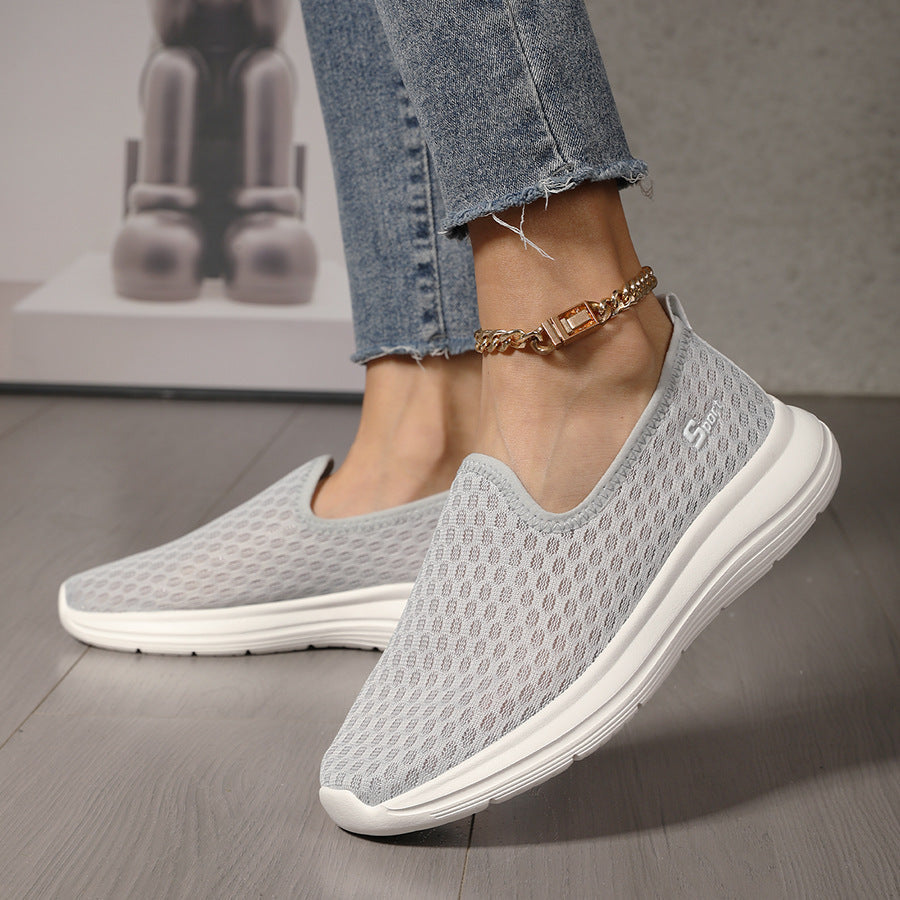 Damen Atmungsaktive Slip-On Sneakers mit innovativem Design