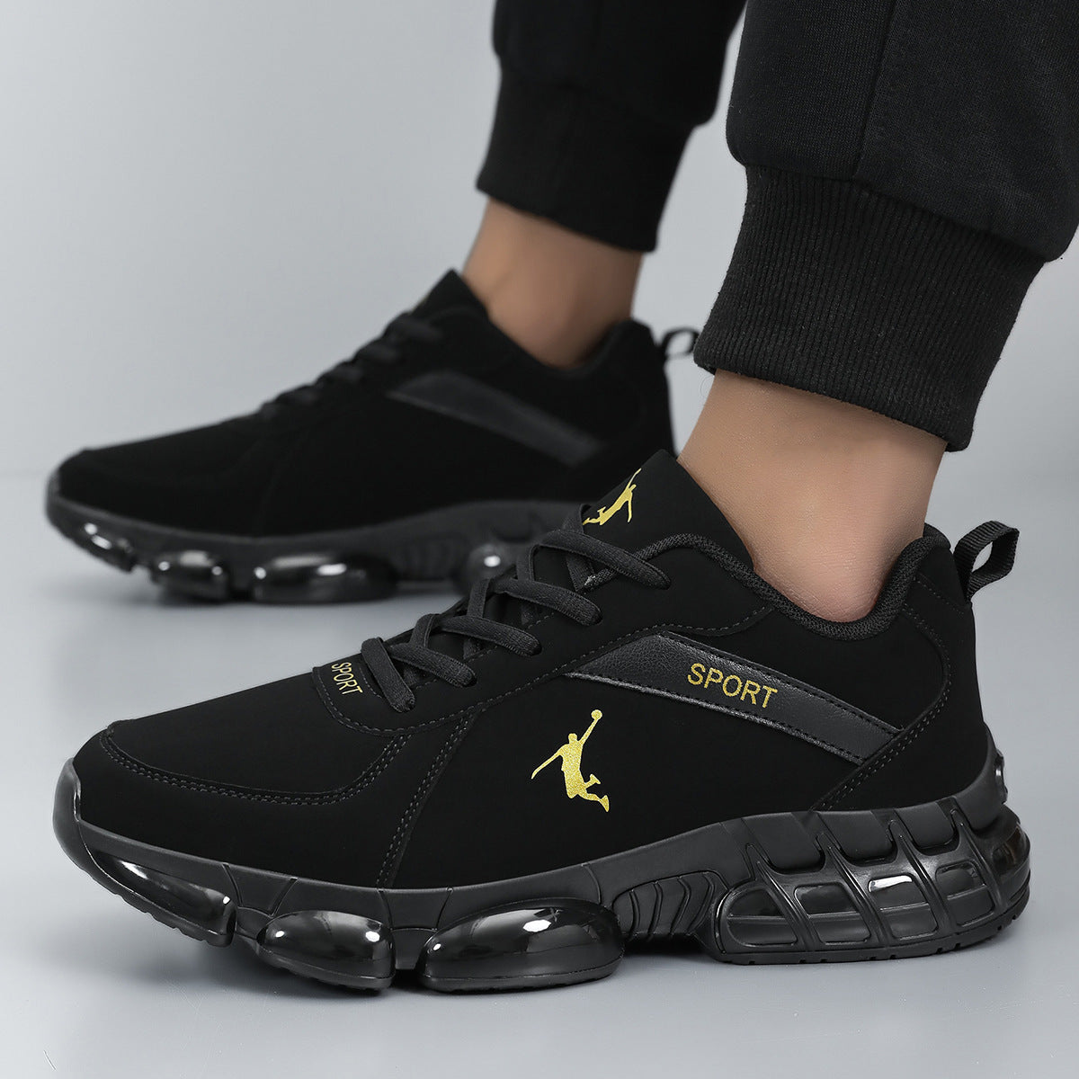 Damen Sportliche Sneakers mit atmungsaktivem Obermaterial und rutschfester Sohle