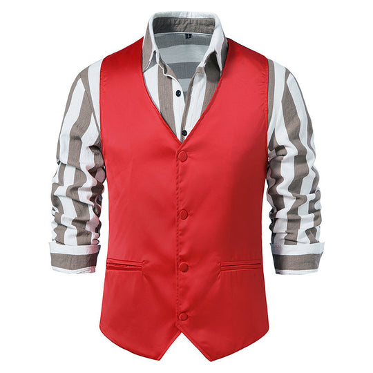 Herren elegante Weste im modernen Design R&B