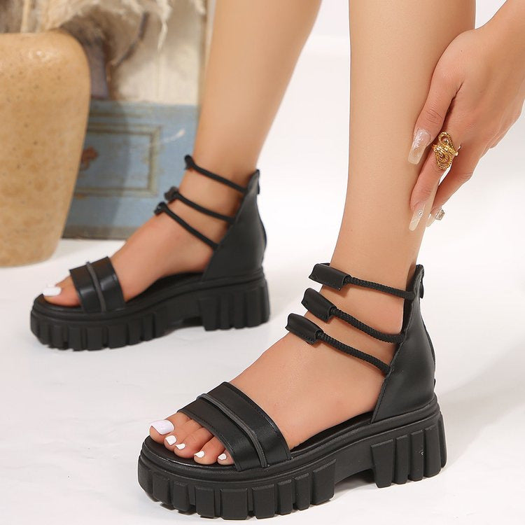 Damen trendige Komfortsandalen R&B
