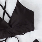 Damen Bikini-Set mit raffinierten Rückenschnürungen
