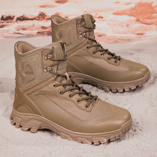 Damen taktische Outdoor-Wanderschuhe mit rutschfester Sohle und atmungsaktivem Obermaterial R&B