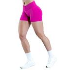 Damen Sportliche Shorts mit hohem Bund und figurformendem Schnitt R&B