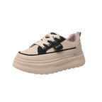 Damen Sneaker mit dicker Profilsohle und atmungsaktivem Obermaterial R&B