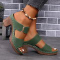 Damen Bequeme und stilvolle Absatzsandalen R&B