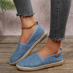 Damen Espadrilles mit rutschfester Sohle und anatomischem Fußbett R&B